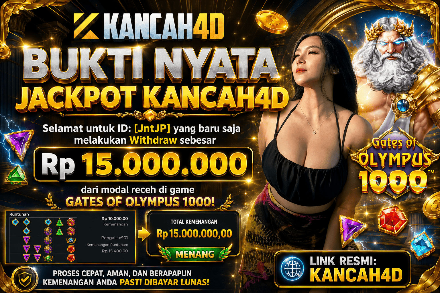 KANCAH4D Bukti JP