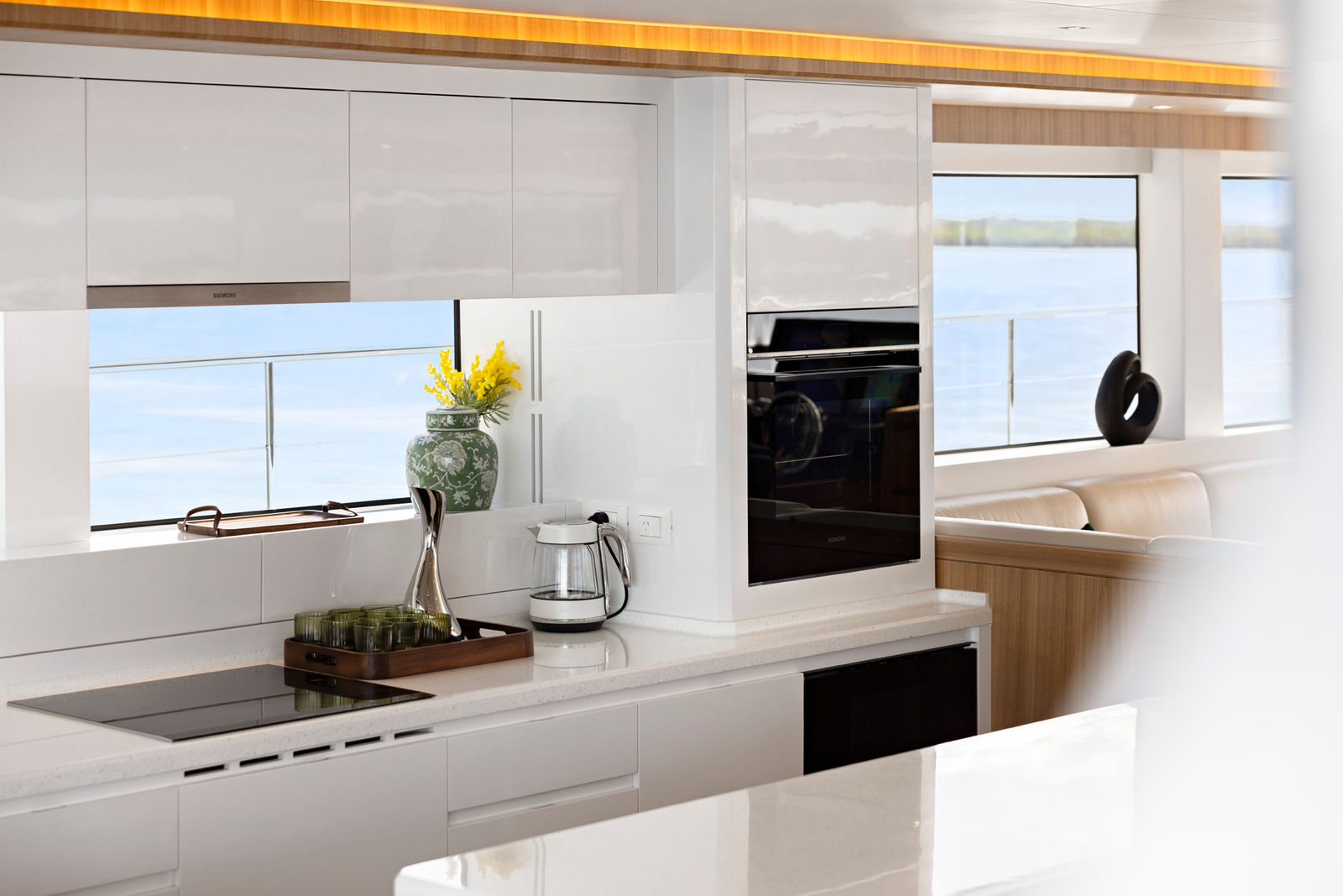 ILIAD Catamarans customisation galley