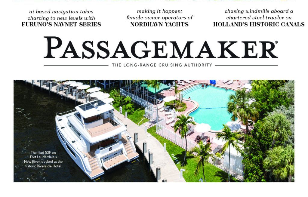 ILIAD Catamarans magazine cover
