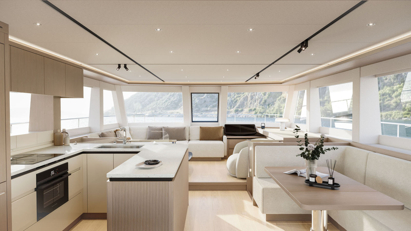 ILIAD Catamarans 53F salon