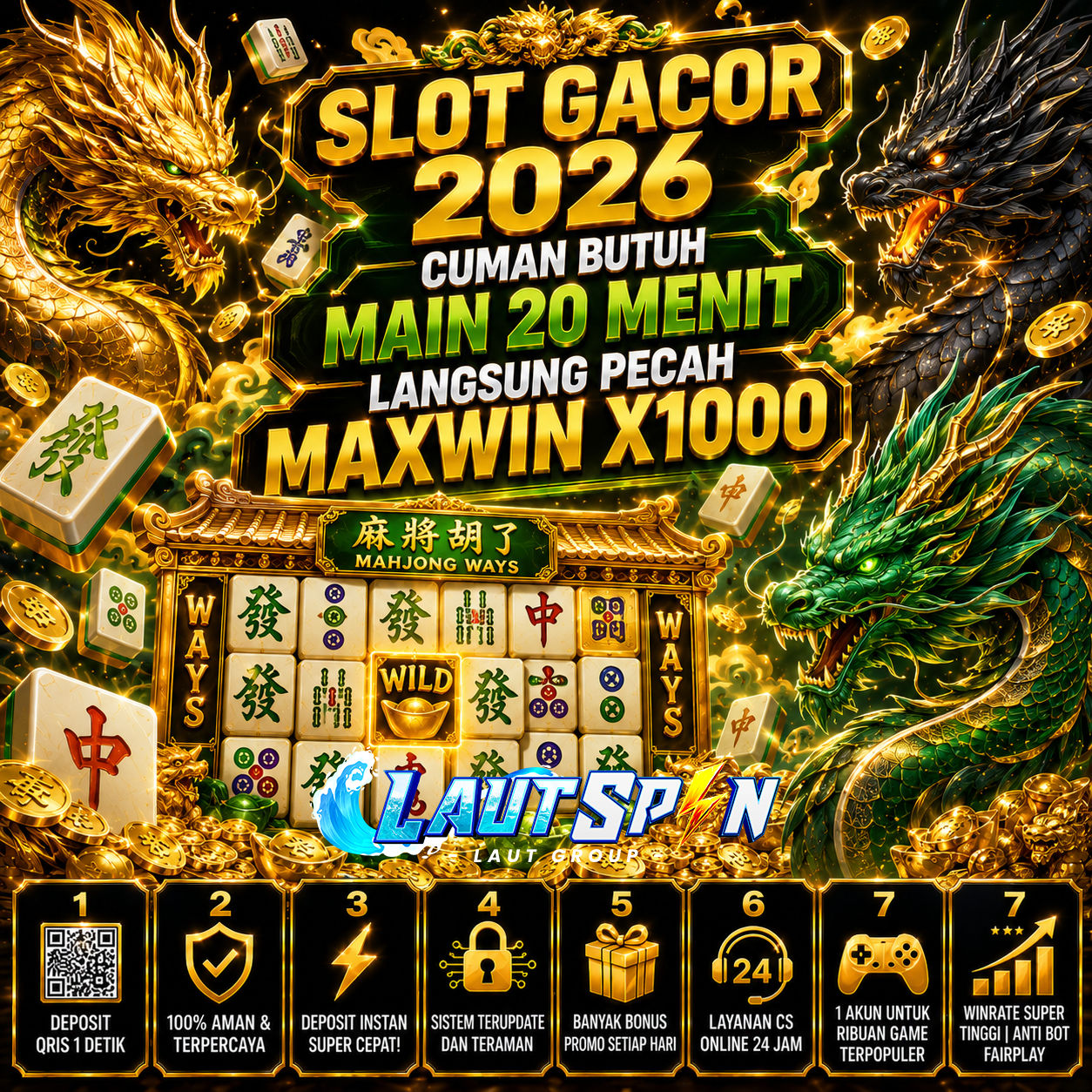 SLOT MAHJONG ㊙️ Link Daftar Akun Slot Gacor Mahjong Ways 1 2 3 Resmi