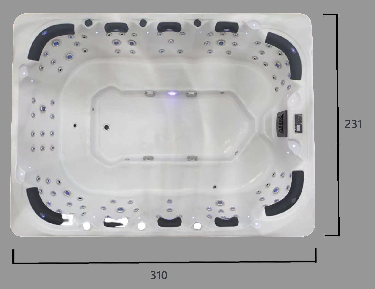 przekrój jakkuzi eva ispasauna