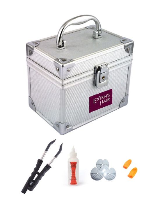 Haarverlängerung mit Keratinbonding : Starter-Kit Standard
