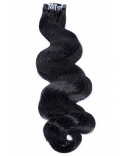 extensions cheveux ondulés naturels remy hair