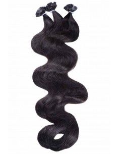 Keratin Haarverlängerung welliges haar