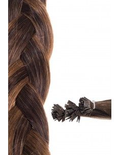 Mahagoni braun bonding extension