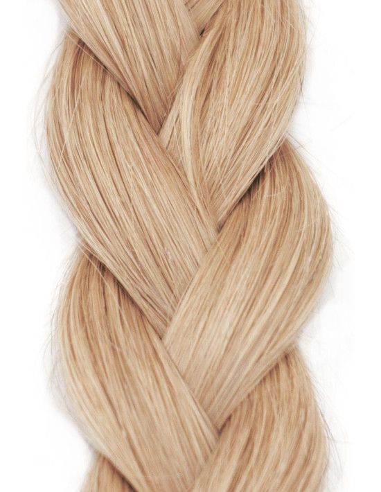 Echthaarsträhnen Karamellblond