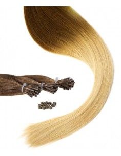 Ombré hair Tie and Dye Châtain Cheveux Naturels