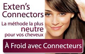 extens hair : pose à froid