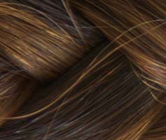 Tape Hair Mahagonibraun
