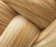 Tape Hair Helles Aschblond