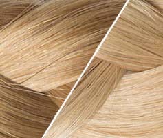 10 Ombré Hair Tape Haarverlängerung Honig Blond