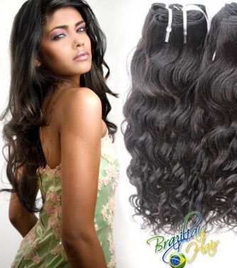 Tressen Gelockt Aus Brazilian Echthaar Extens Hair