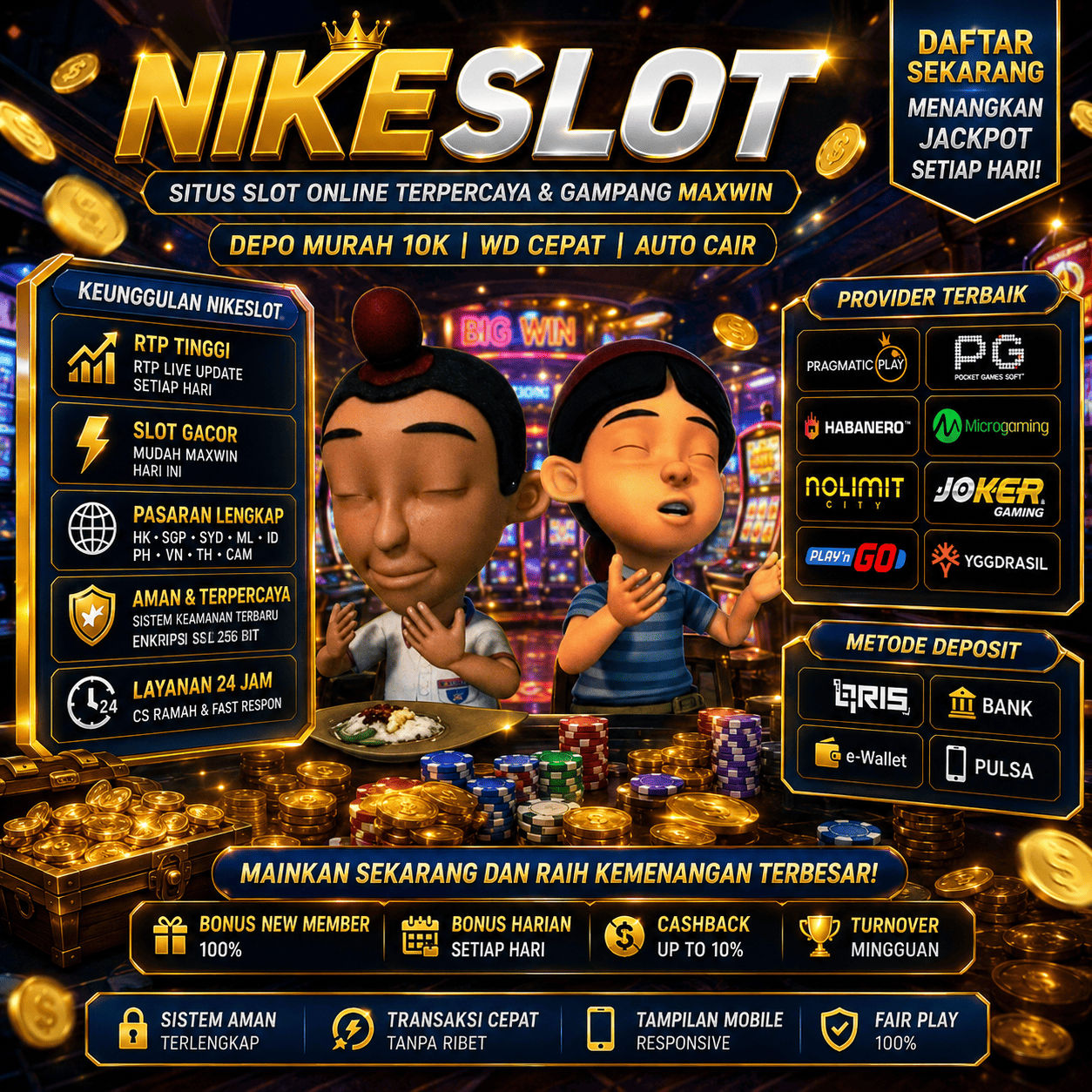 Banner NIKESLOT Official