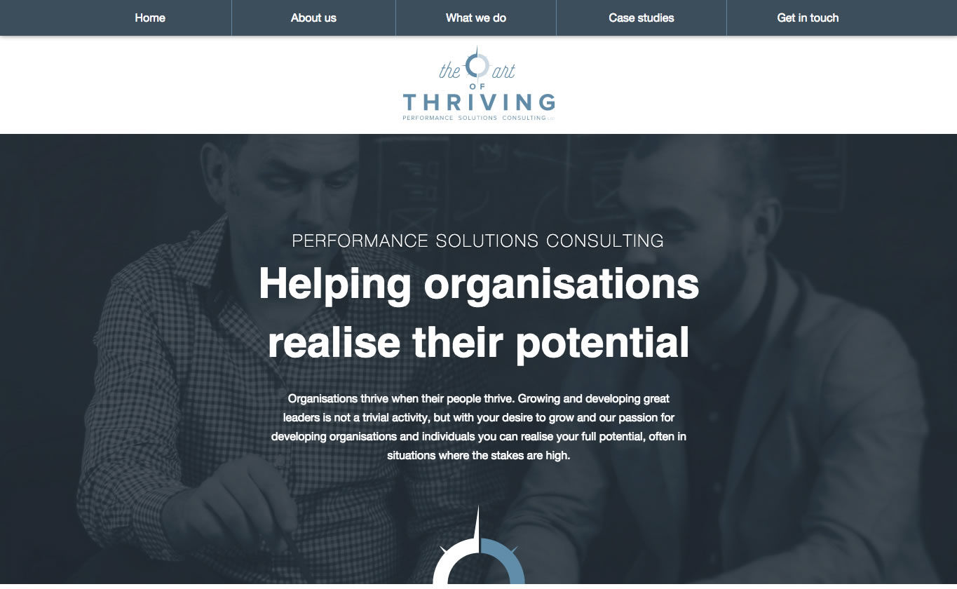 The Art of Thriving Home Page