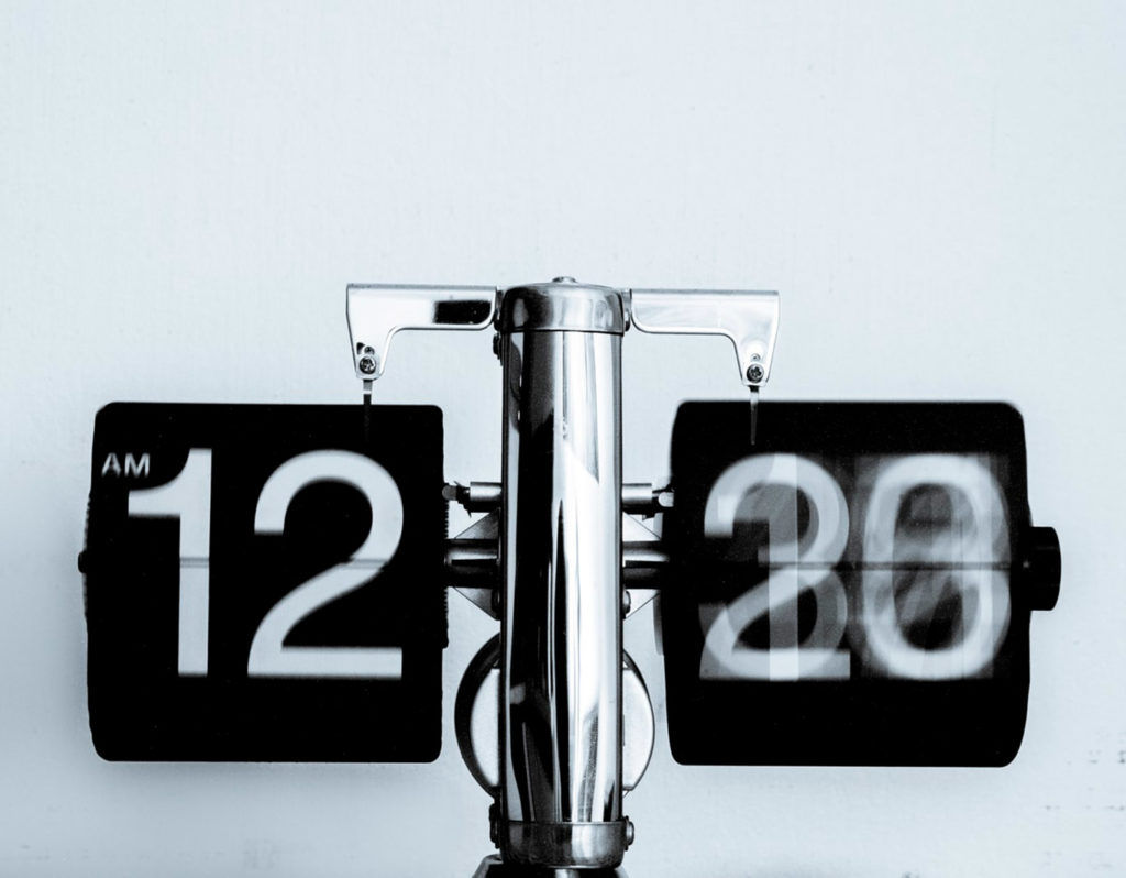 SEO in 2019 clock spinning fast