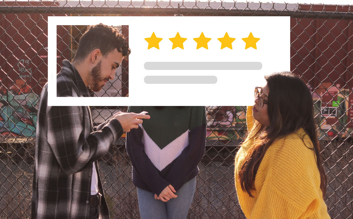 online reviews