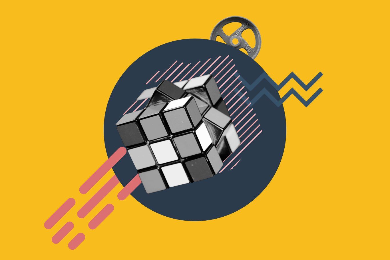 Website jargon - Rubix cube