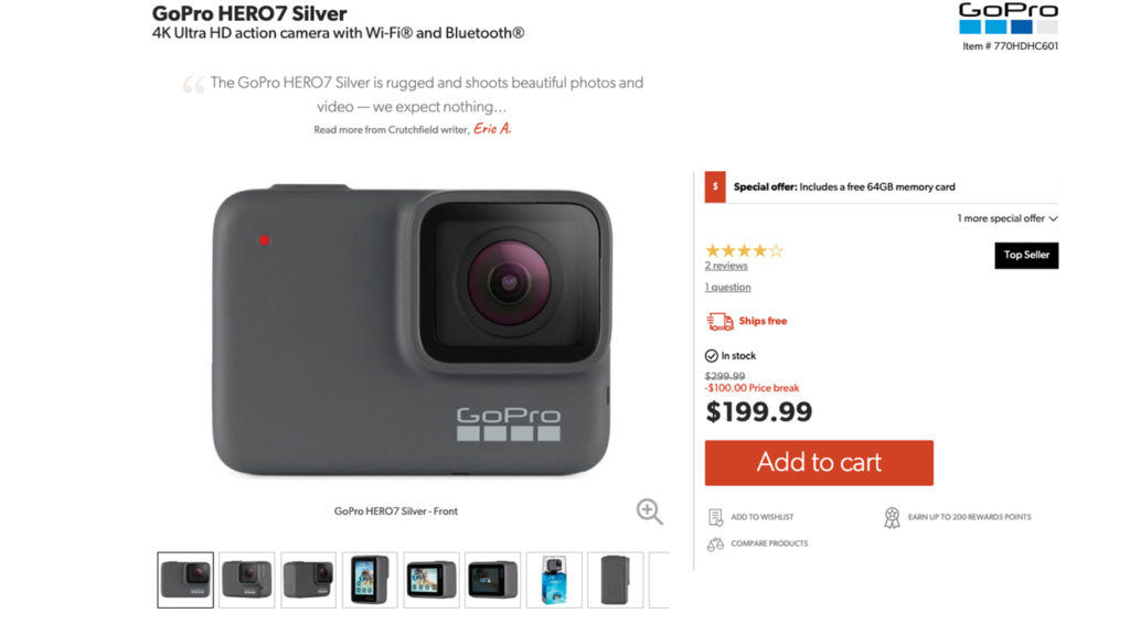 Product page