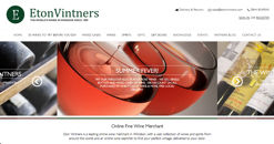 Eton Vintners Website
