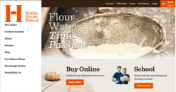 Hobbs House Bakery Website