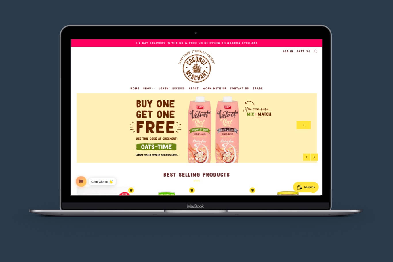 Coconut Merchant Facebook Ads