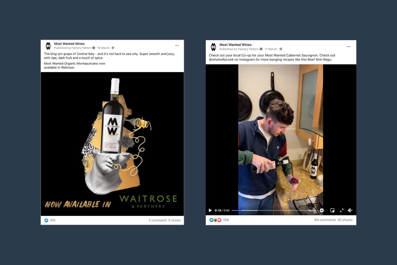 Facebook Advertising for Most Wanted Wines