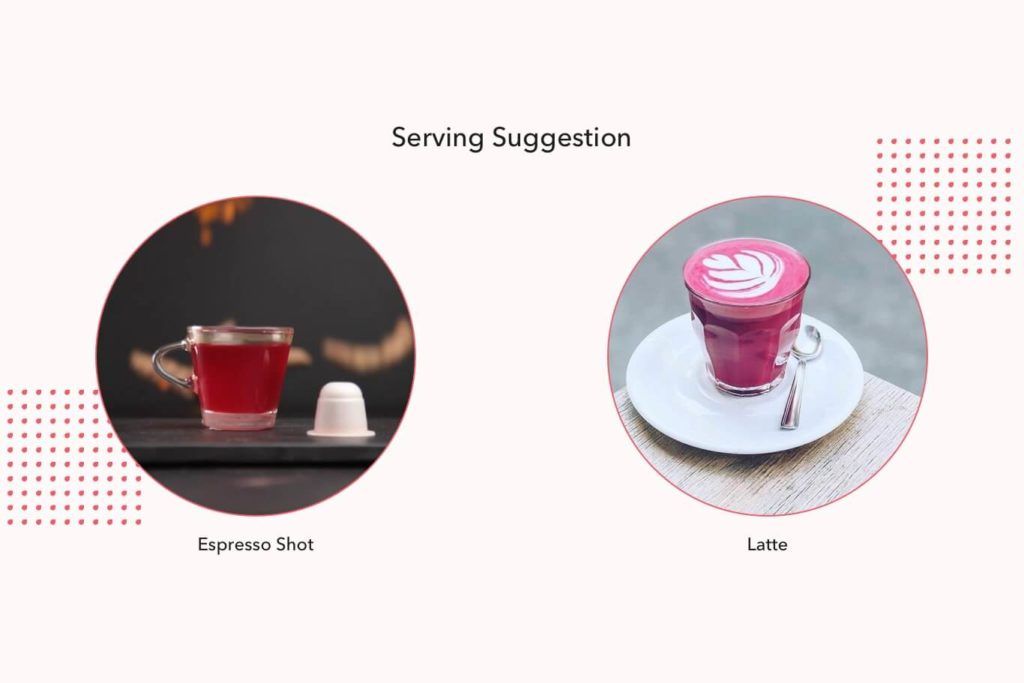 Visualised Serving Suggestions - UX & UI Design for Rejuvenation Water