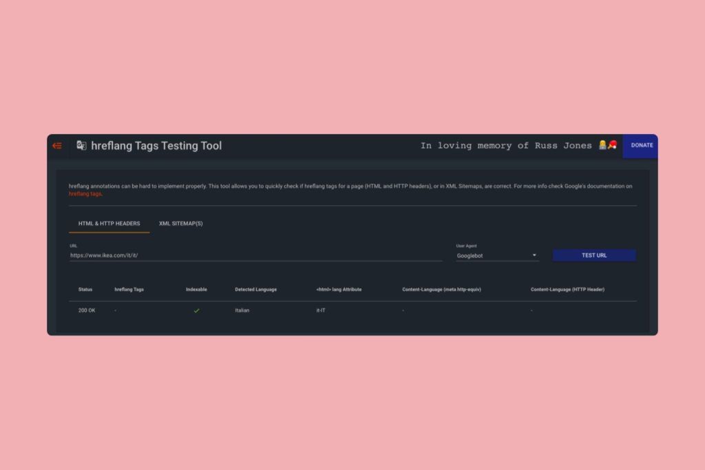 hreflang checker - free seo tools