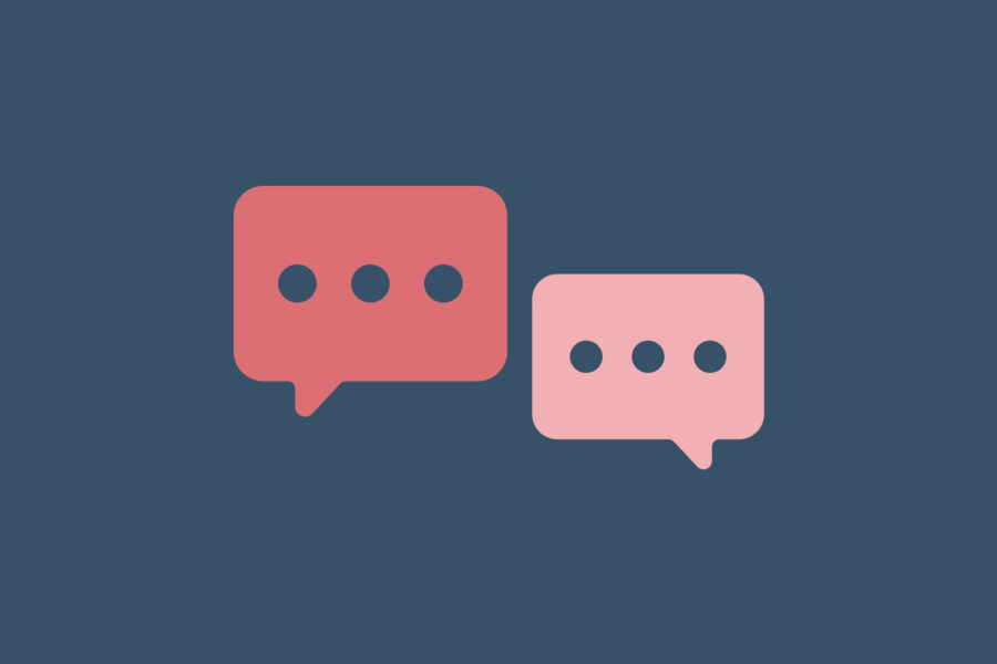 illustration of speech bubbles