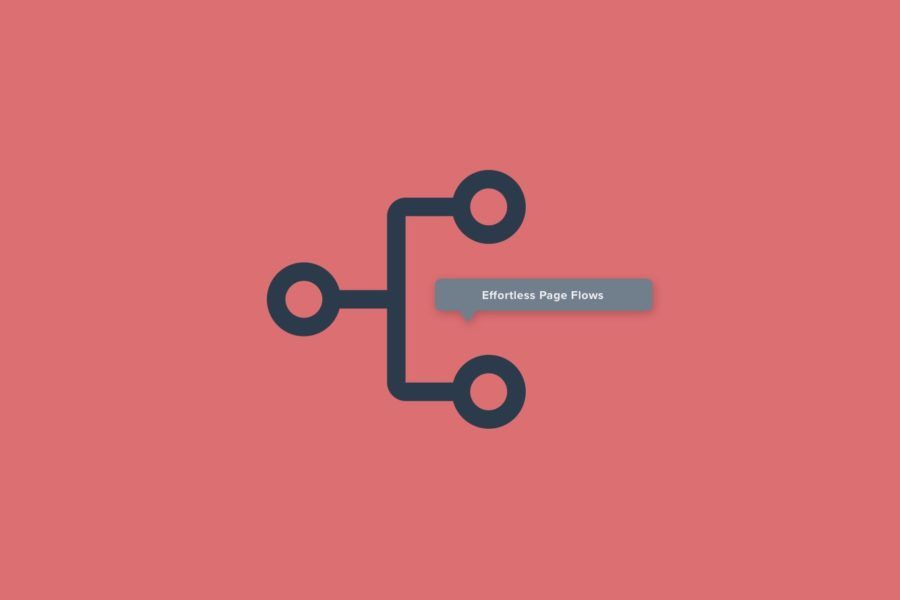 illustration of effortless page flows
