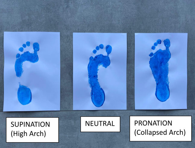 Pronation-supination movement angle.