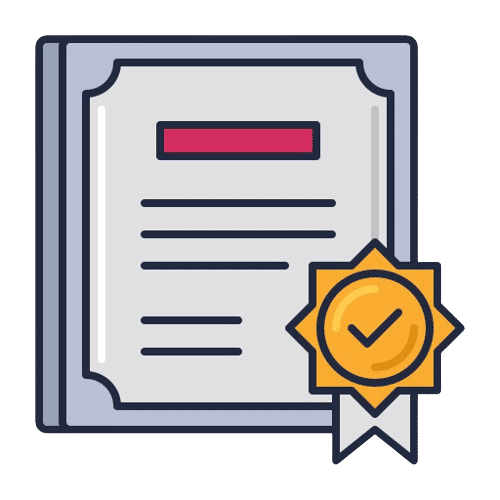 Certificate of Registration Icon