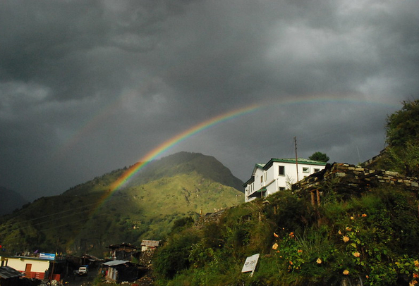 View from sankri