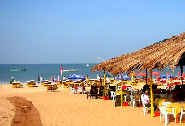 Baga beach