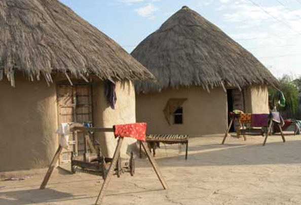 Mud house Hodka village