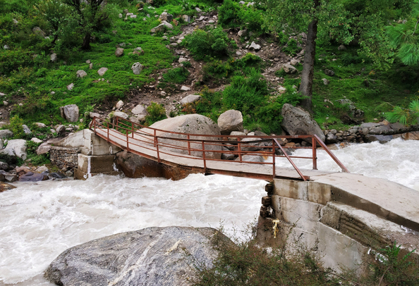 Bridge over Parvati river