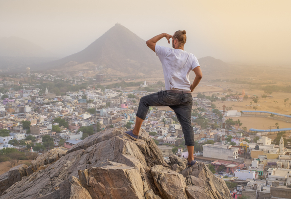Hiking in Pushkar