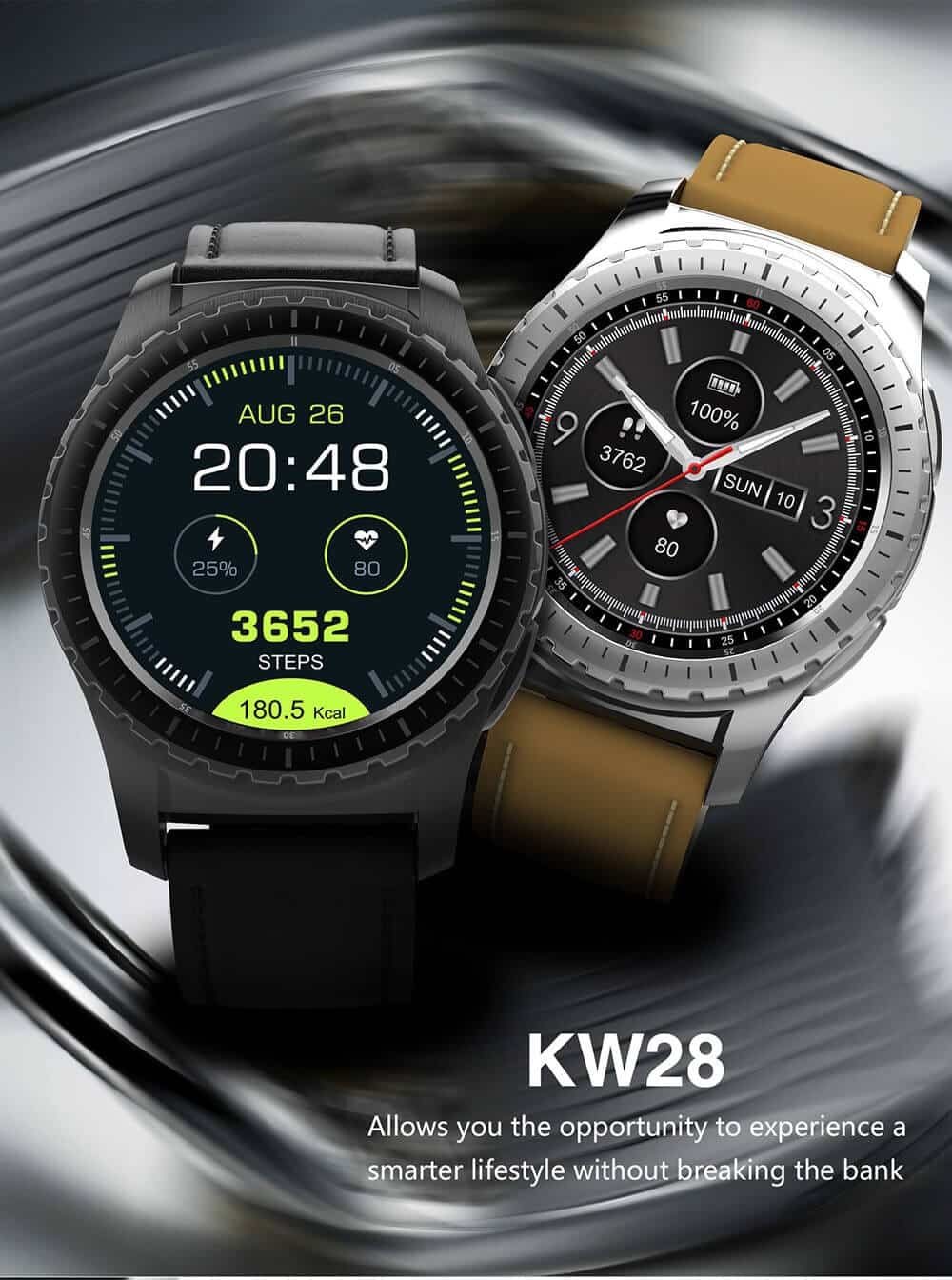 KingWear KW28 Smartwatch Phone SOP
