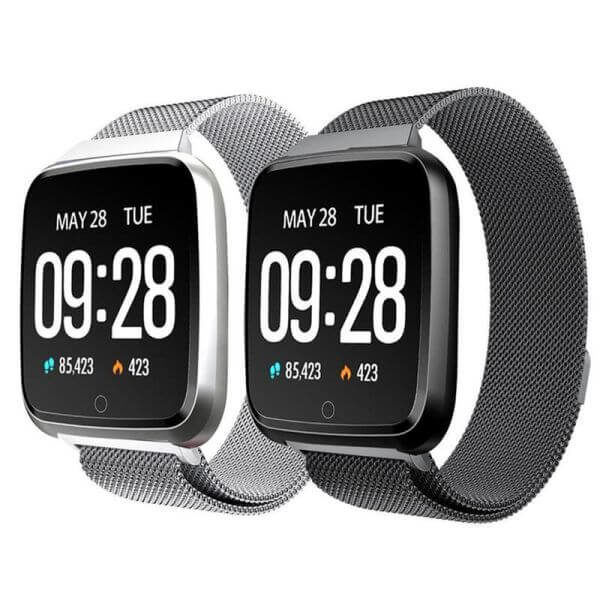 HuaWise Y7 Smartwatch with Magnetic Steel Belt Price in Bangladesh — Source  Of Product