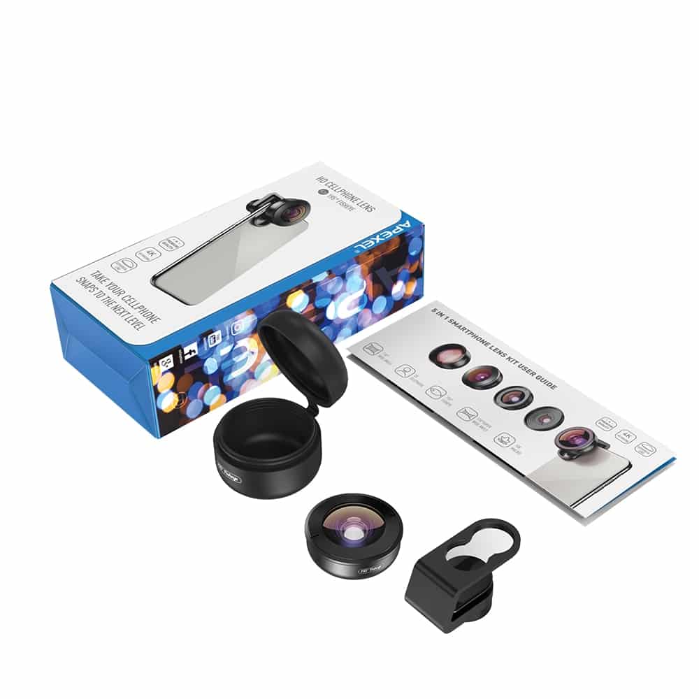APEXEL Universal 195° Fisheye Lens for SmartPhone SOP