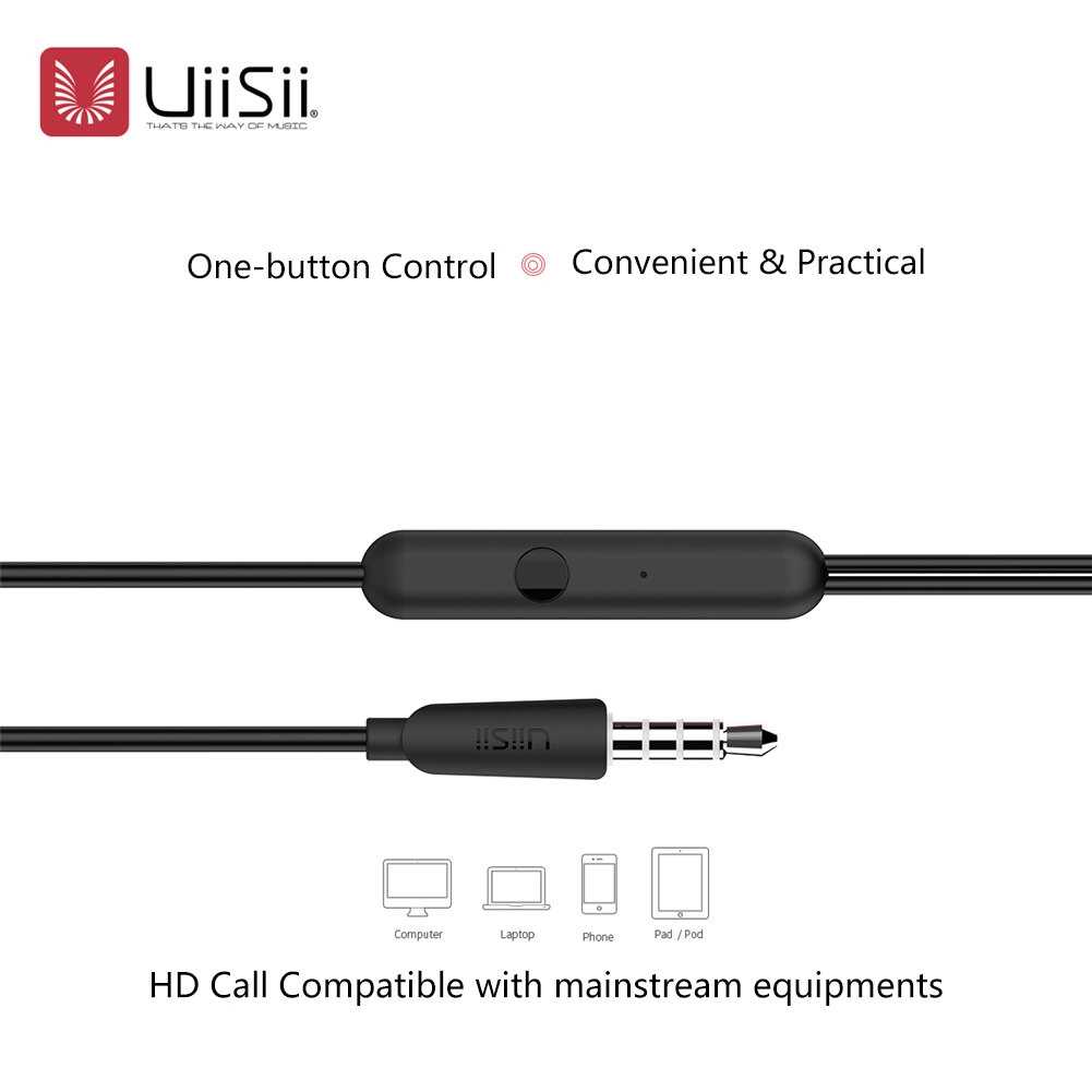 UiiSii U7 In-Ear Dynamic Driver Earphones SOP