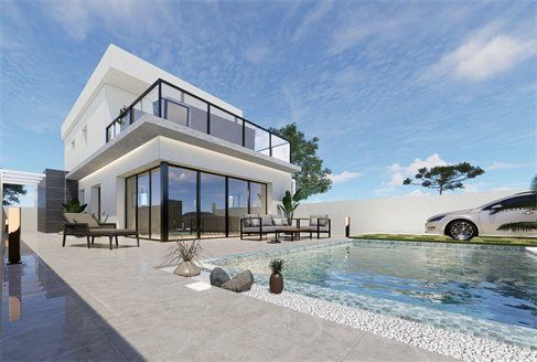 Вилла в Пилар-де-ла-Орадада 136 м2 №VL251010DFFAA  - Продажа