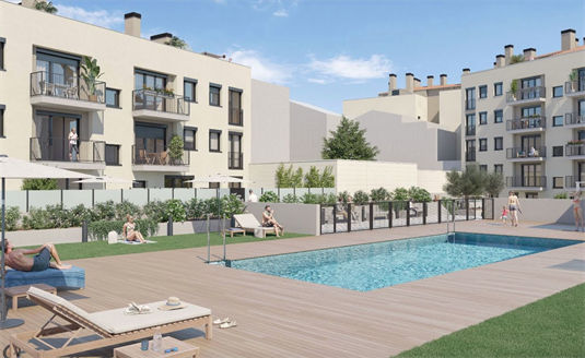 Апартаменты в Бадалоне 89 м2 №ART2636F576E  - Продажа