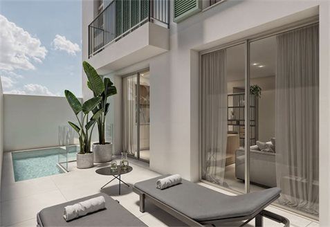 Апартаменты в Пальма-де-Майорка 87 м2 №ART25799FDD2  - Продажа