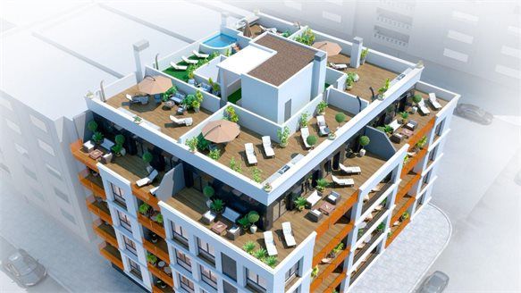 Апартаменты в Торревьехе 154 м2 №ART2619E8612  - Продажа