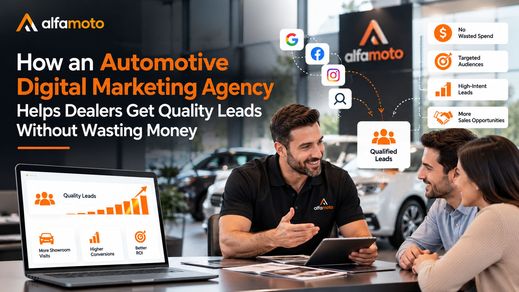 How an Automotive Digital Marketing Agency Helps Dealers Get Quality Leads | Alfamoto