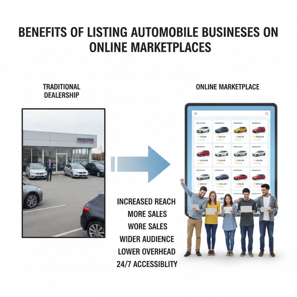 Benefits of Listing Automobile Businesses on Online Marketplaces