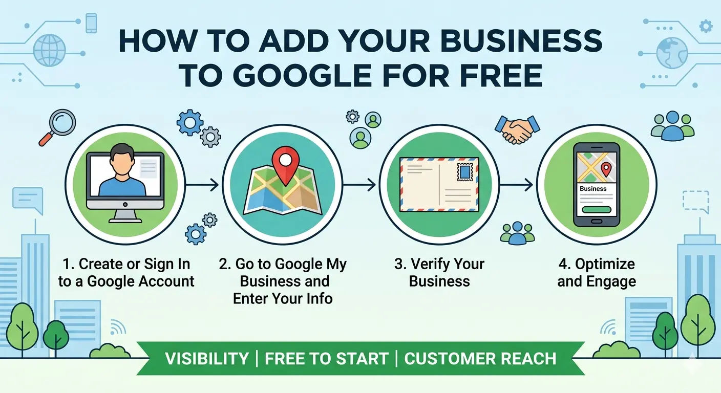 Add Your Business to Google for Free: Step-by-Step Guide (2026)