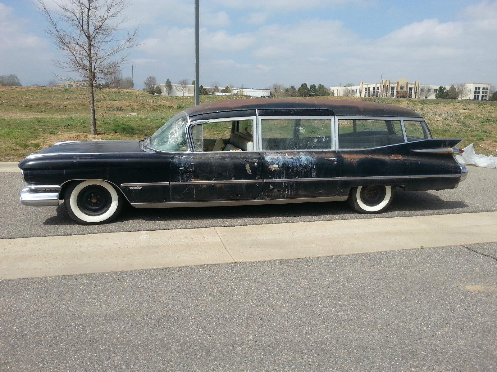 1959 cadillac miller meteor sentinel limo style endloader